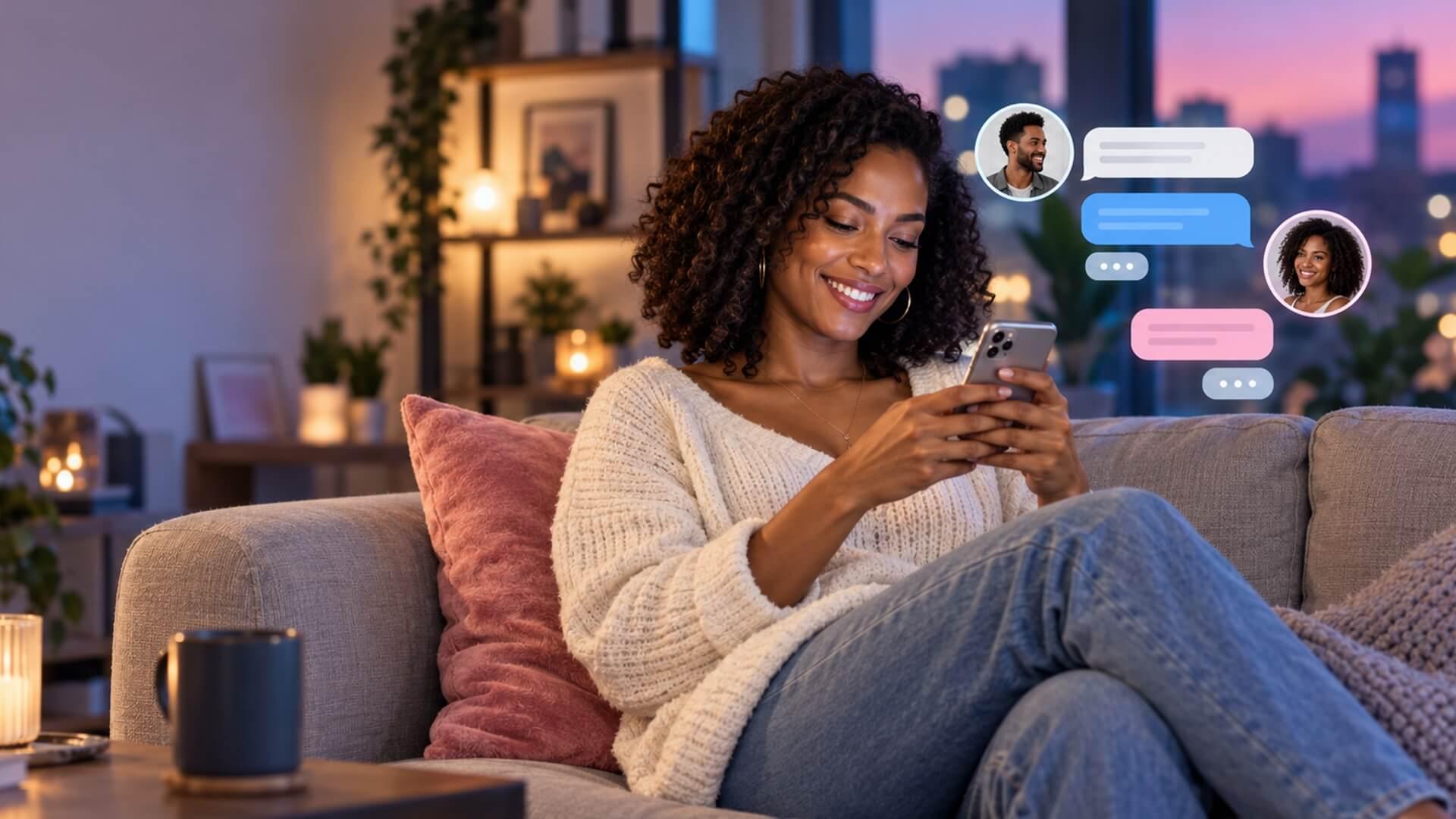What to Say in a First Message on a Dating Site